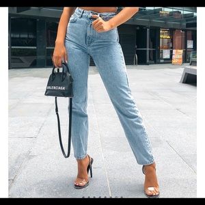 Rock Your Body Boyfriend Jeans Mid Blue
